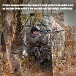 Portable See-Through Hunting Blind for Deer & Turkey