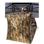 Portable 360° See-Through Hunting Blind for Deer