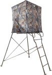 RuskBlinds 6ft Elevated Tripod Hunting Tower Blind