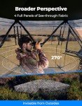 KEMIMOTO 270° Turkey Ground Hunting Blind Tent