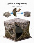 KEMIMOTO 270° Turkey Ground Hunting Blind Tent