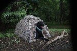 Wetland Camouflage Dog Blind for Hunting Dogs