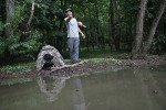 Wetland Camouflage Dog Blind for Hunting Dogs