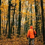 Rivers Edge Jumbo Jack 1-Man Ladder Stand, RE658, 17’1” Height, Wide Flip-Up TearTuff Mesh Seat, Jumbo Platform, Flip-Out Footrest, 2-Way Adjustable Shooting Rail