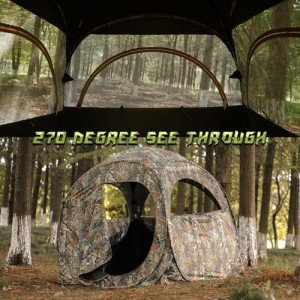 Lenotos Lightweight 270° See-Through Hunting Blind