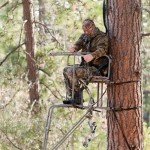 Sebnux Aluminum Treestand Hunting Climbing Sticks Hunting Non-Slip Tree Climbing Step with Fold Up Steps (4)