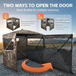 360° Camouflage Hunting Blind for 2-3 People