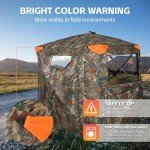 360° Camouflage Hunting Blind for 2-3 People