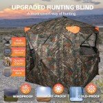 360° Camouflage Hunting Blind for 2-3 People