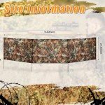 Portable 3-Panel Ground Blinds for Hunting