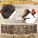 Portable 3-Panel Ground Blinds for Hunting