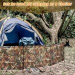 Portable 3-Panel Ground Blinds for Hunting