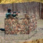 Portable 3-Panel Ground Blinds for Hunting