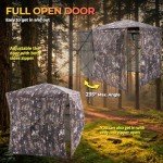 360° Portable Hunting Blind with Silent Door