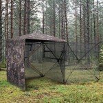 360° Portable Hunting Blind with Silent Door