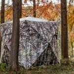 JOMAILIEEL 360-Degree See-Through Hunting Blind