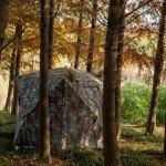 JOMAILIEEL 360-Degree See-Through Hunting Blind