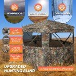 FUNHORUN 360° See-Through Hunting Blind for 2-3 People
