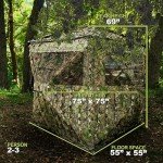 3D Camouflage Portable Hunting Blinds for All Game