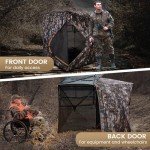 Portable 2-3 Person Camouflage Hunting Blind