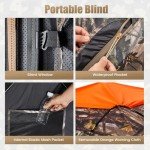 Portable 2-3 Person Camouflage Hunting Blind