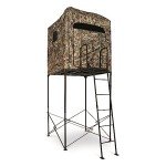 Primal Tree Stands 7' Homestead Quad Pod Blind