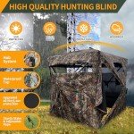 GNYFRAZ 270° Portable Hunting Blind for 2-3 People