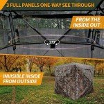 GNYFRAZ 270° Portable Hunting Blind for 2-3 People