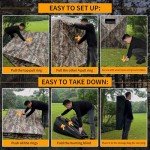 GNYFRAZ 270° Portable Hunting Blind for 2-3 People