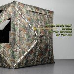 Lenotos Hunting Blind, 2-3 Person Pop Up Ground Blind with Carrying Bag, Portable Resilient Hunting Tent for Deer & Turkey Hunt(A-1014)