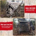 Zoebruzer Portable 270° Camo Hunting Blind for 3