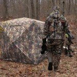 Zoebruzer Portable 270° Camo Hunting Blind for 3