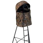 Big Game Cover-All Blind Whitetail Deer Elk Mule Above Hunting Outdoors Camo Pattern Kit for Apex Treestand