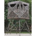 Guide Gear 6' Tripod Hunting Tower Blind, 2-3 Man Stand Elevated, Hunting Gear Equipment Accessories, 6X 6'