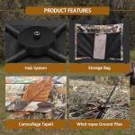 AZON Portable 270° Deer Hunting Blind for 2-3 People