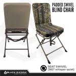 Black Sierra 360° Silent Swivel Hunt Chair