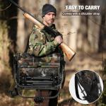 REDCAMP 360° Swivel Camo Hunting Blind Chair