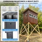 Deer Stand Elevator Brackets for Hunting Blinds