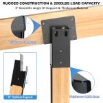 Deer Stand Elevator Brackets for Hunting Blinds