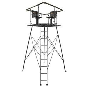 Muddy 12' Quad Pod with Shooting Rail and Seats