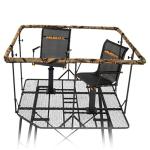 Muddy 12' Quad Pod with Shooting Rail and Seats