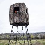 Muddy 12' Quad Pod with Shooting Rail and Seats