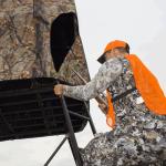 Muddy 12' Quad Pod with Shooting Rail and Seats