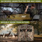 Pop-Up Camouflage Hunting Blind for 2-3 People