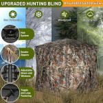 Pop-Up Camouflage Hunting Blind for 2-3 People