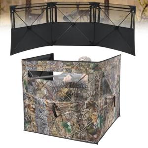 Phoncoo 3-Panel See-Through Hunting Blind