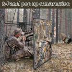 Phoncoo 3-Panel See-Through Hunting Blind