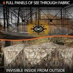 360° Quiet Pop-Up Hunting Blind for 4-6 People