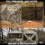360° Quiet Pop-Up Hunting Blind for 4-6 People