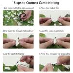 Camo Netting Roll for Hunting and Camping